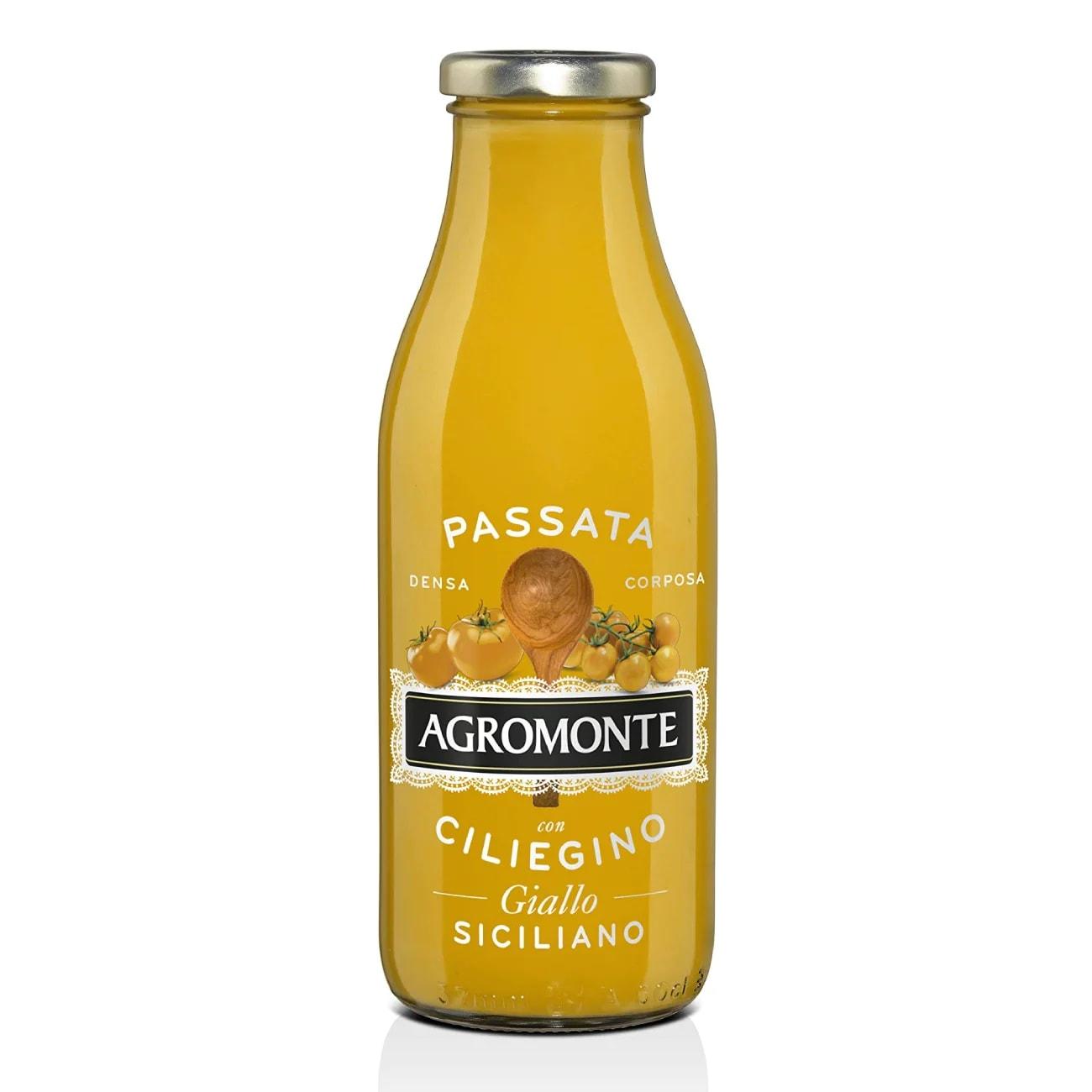Passata Purée De Petites Tomates Cerises Jaune 520gr - 8032817241446-01
