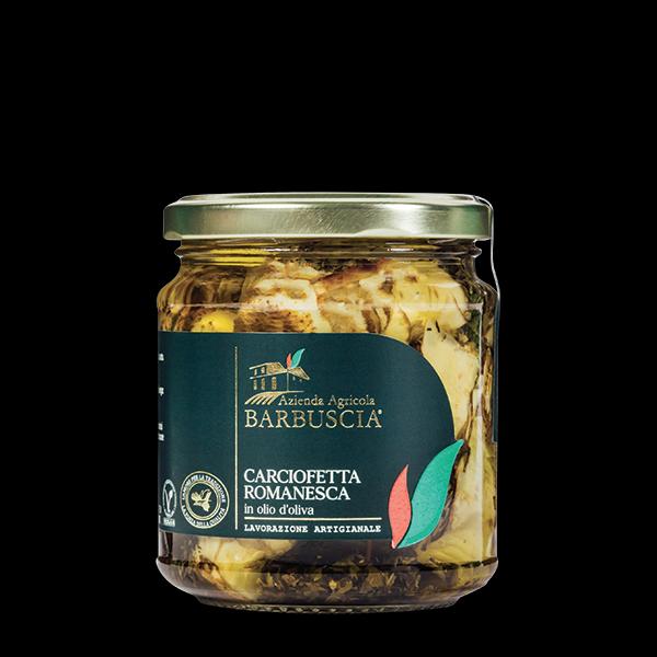 Artichauts Alla Romanesca A' L'huile D'olive 280gr - 8054619200223-01