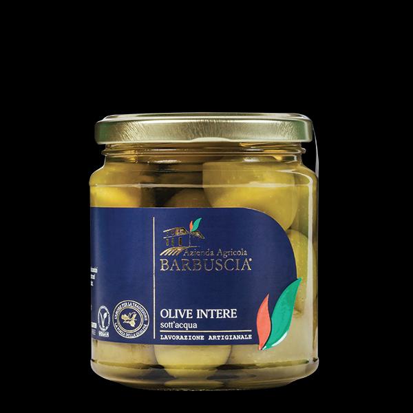 Olives Vert Entiéres Sous L’eau 280gr - 8054619200407-01