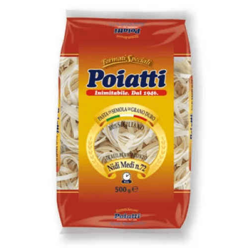 Tagliatelle Nidi Medi Pâtes De Semoule De Blé Dur 500gr - 8007066005729-01