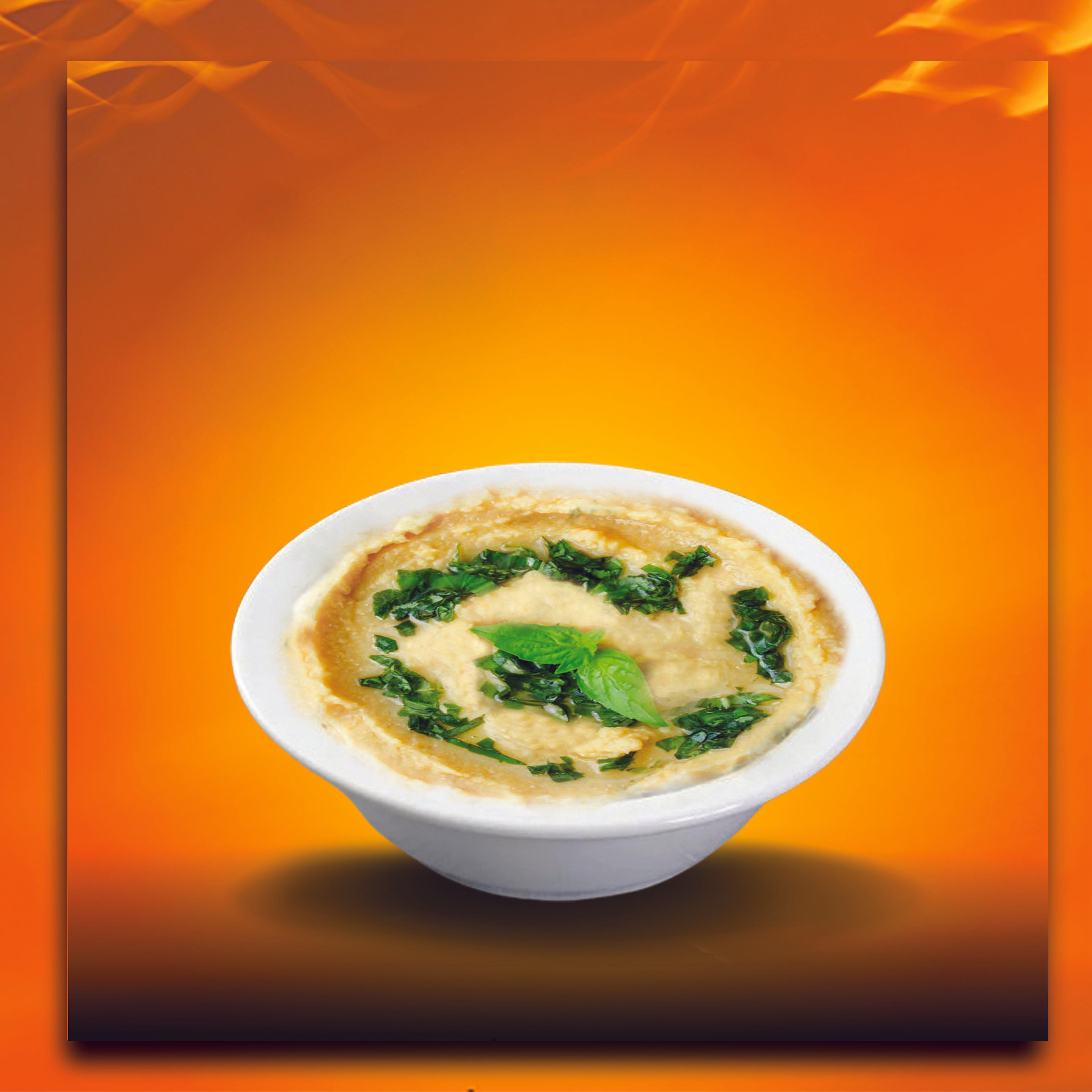 Dip Hummus Avocado Turc