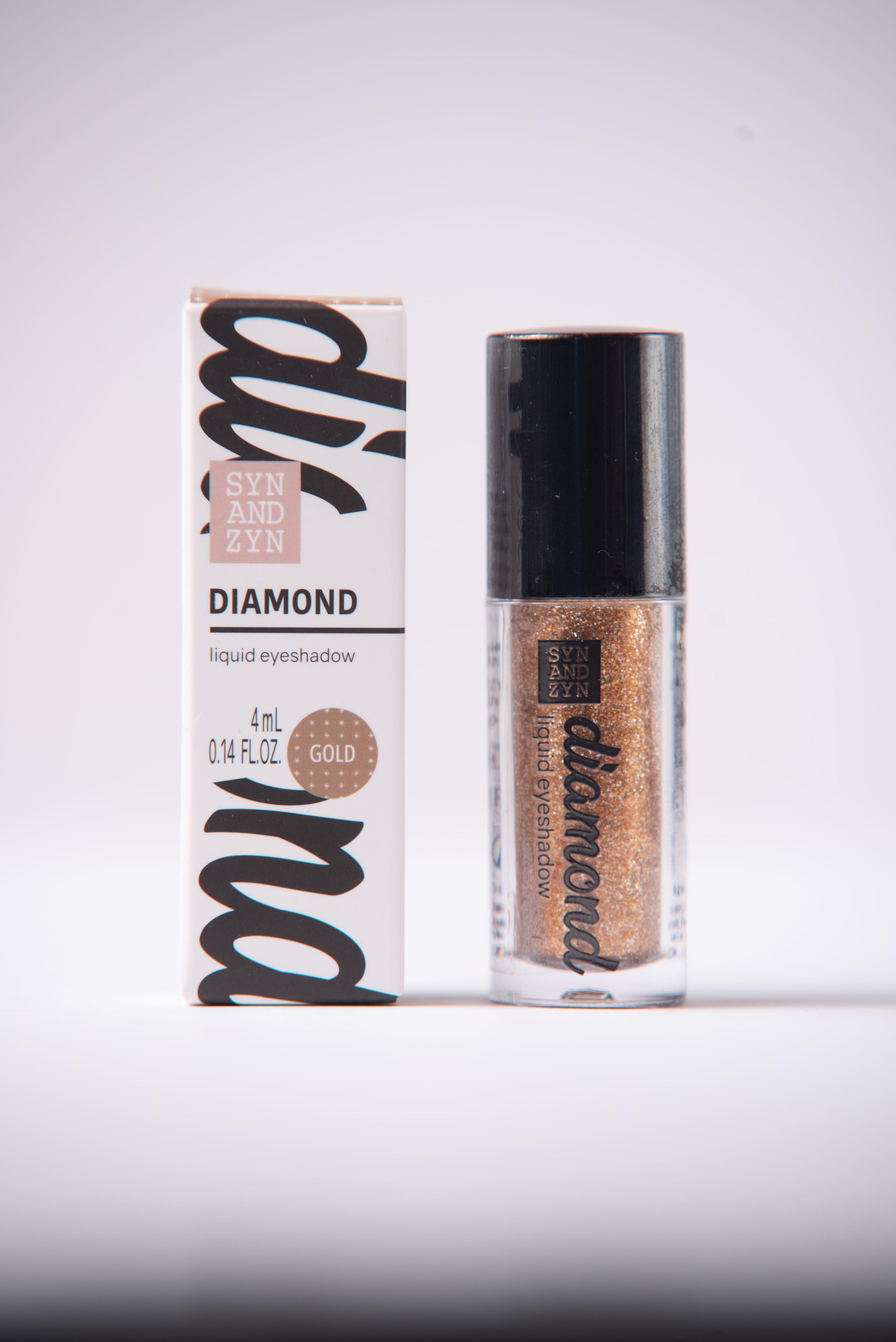 Diamond Liquid Eyeshadow : Gold 3,8 Gr