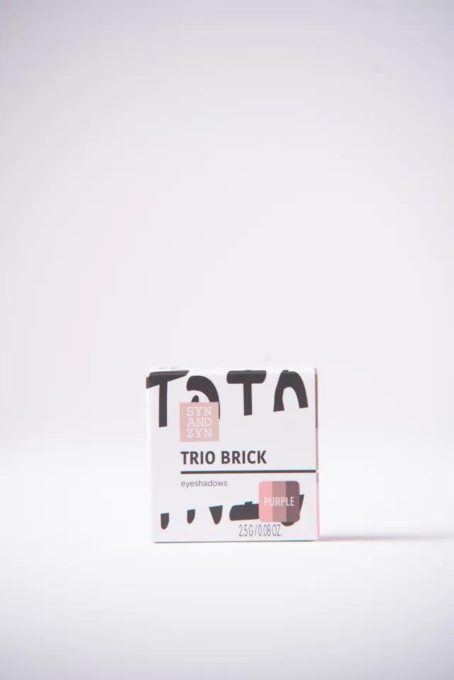 Trio Eyeshadow : Purple 2.3 Gr