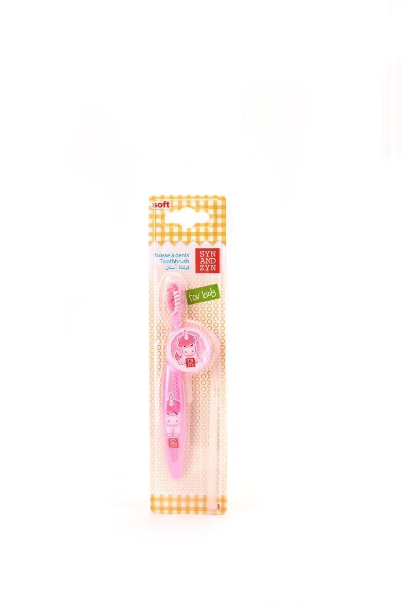 Brosse A Dents Enfant Rose Souple