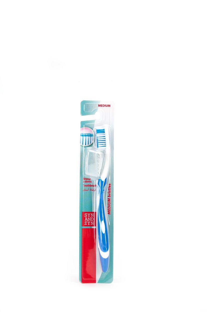 Brosse A Dents Adulte Bleue Medium