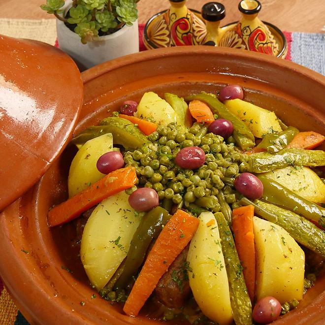 Tajine Poulet Aux Légumes