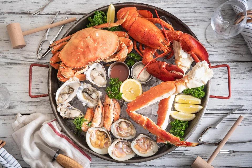 Assiette Fruits De Mer