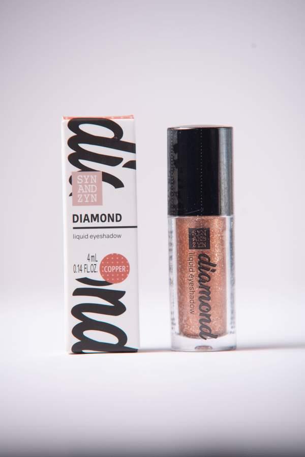 Diamond Liquid Eyeshadow : Copper 3,8 gr 4ml