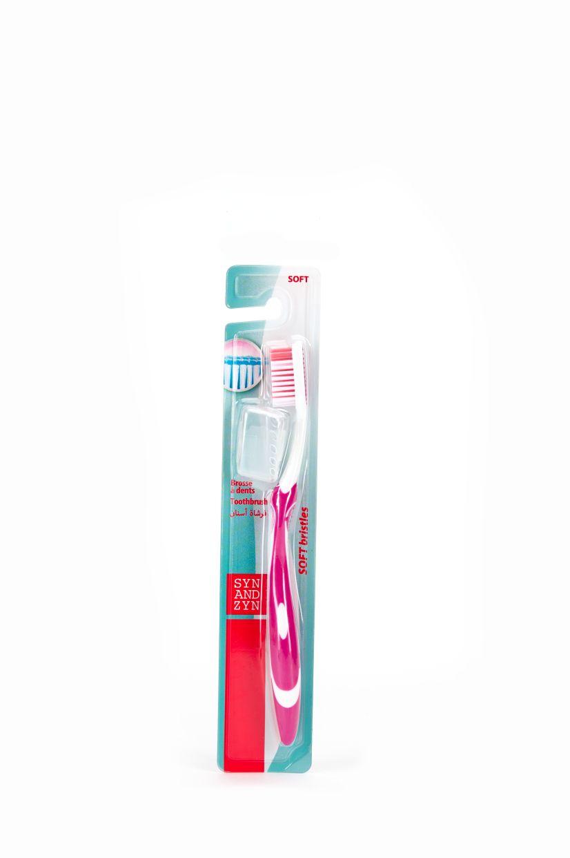 Brosse A Dents Adulte Rose Souple