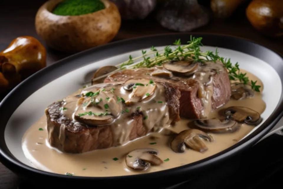Filet Sauce Champignons