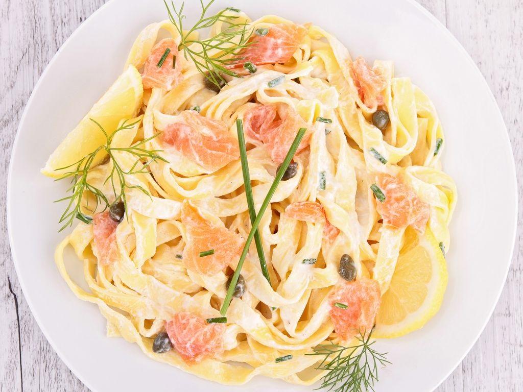 Pâtes Saumon