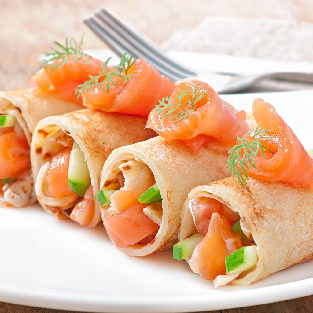 Crêpe Saumon Fumé