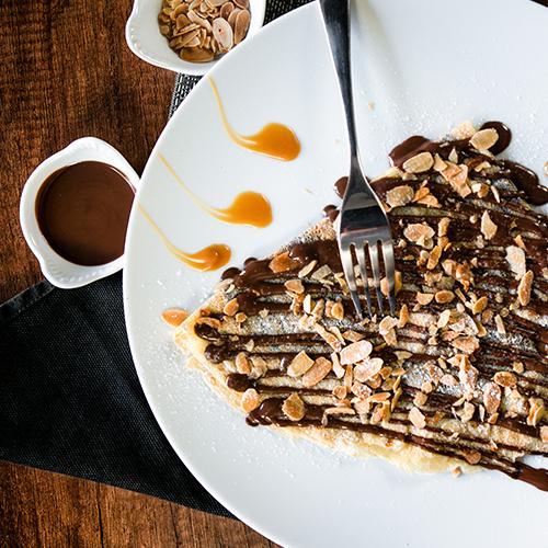 Pancake Nutella Noix