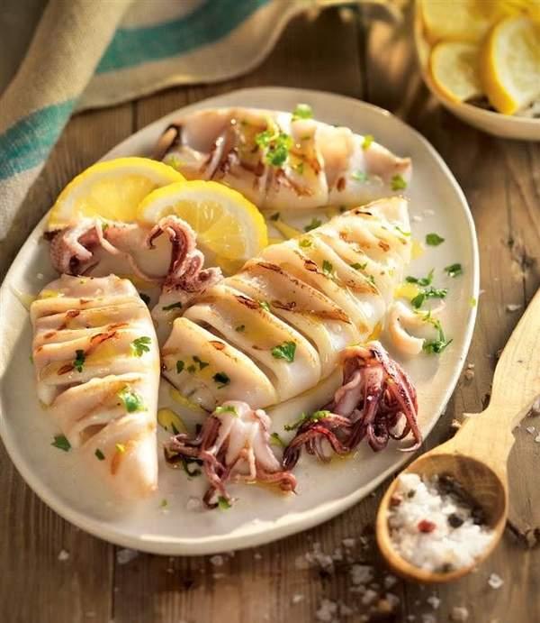 Calamar Frais Grillé