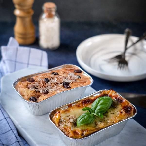 Lasagne bolognaise + soda