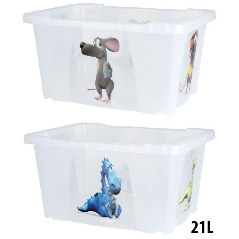 Boite De Rangement Plastique  Transparent  Ref Y54007310