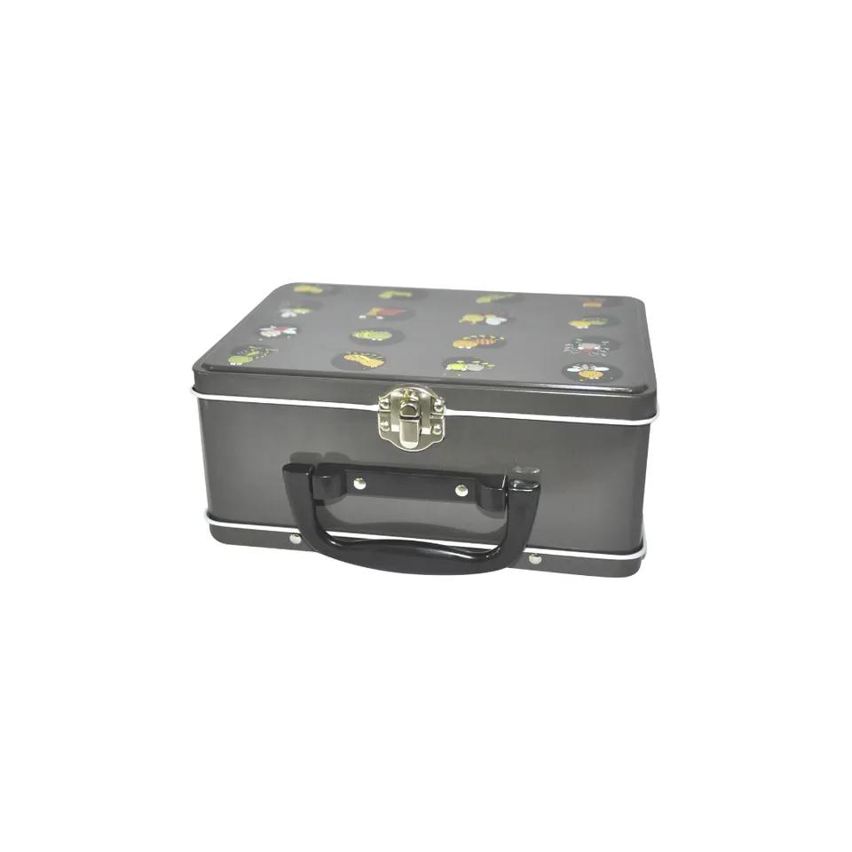 Valise Metal Aviation Bleu  Ref 7182  Promo Fin17