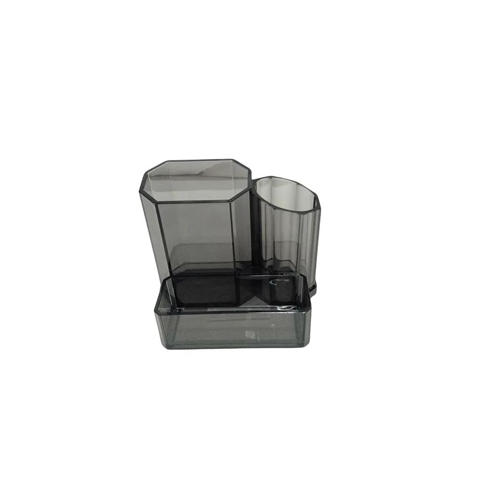Organisateur Ctton Tige  Organo Acrylique Noir Ref 8009b