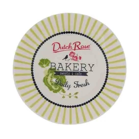 Plateau Dofta Engrave Naturel Blc Mdf45x30 G-42328 G