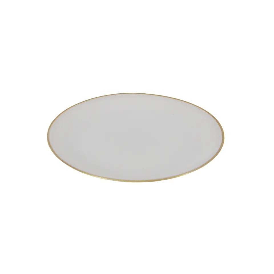 Ares Plat A Gateau  21 Cm Ecru Ref Gc-Ares-000187
