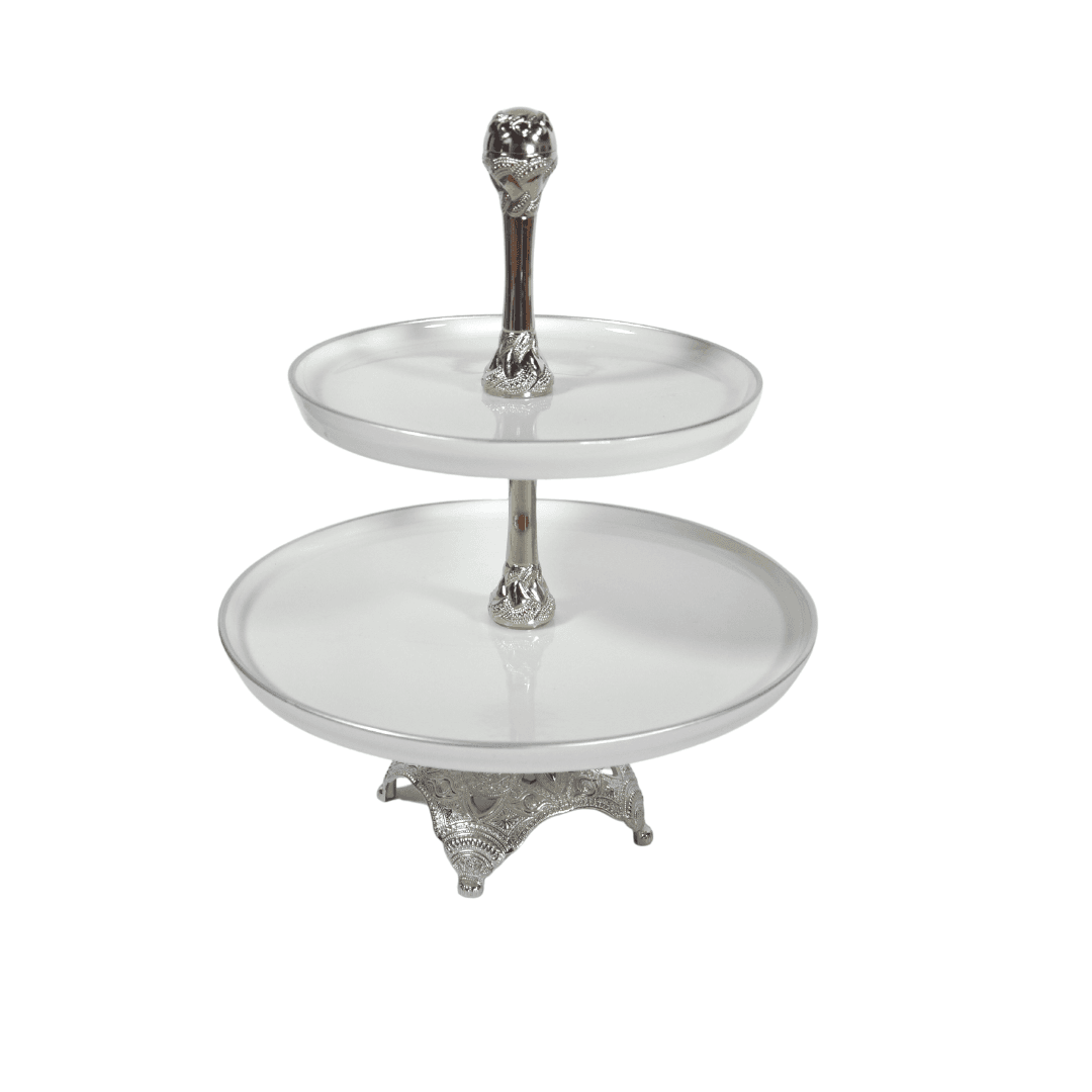 Serviteur Gateau 2 Niveaux Ref Bsm471