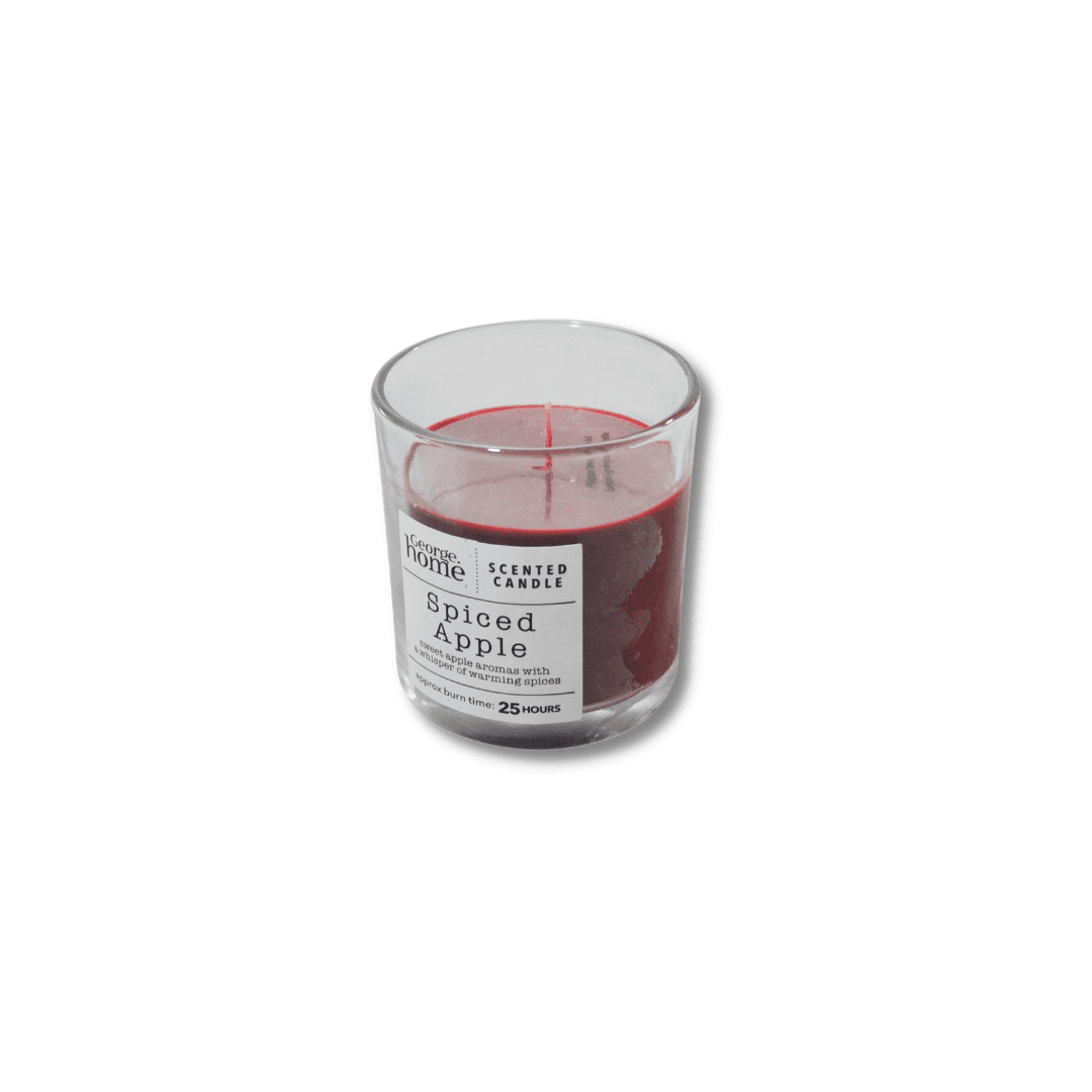 Bougie Pot En Verre 4,5 Oz Rouge 25 Hrs