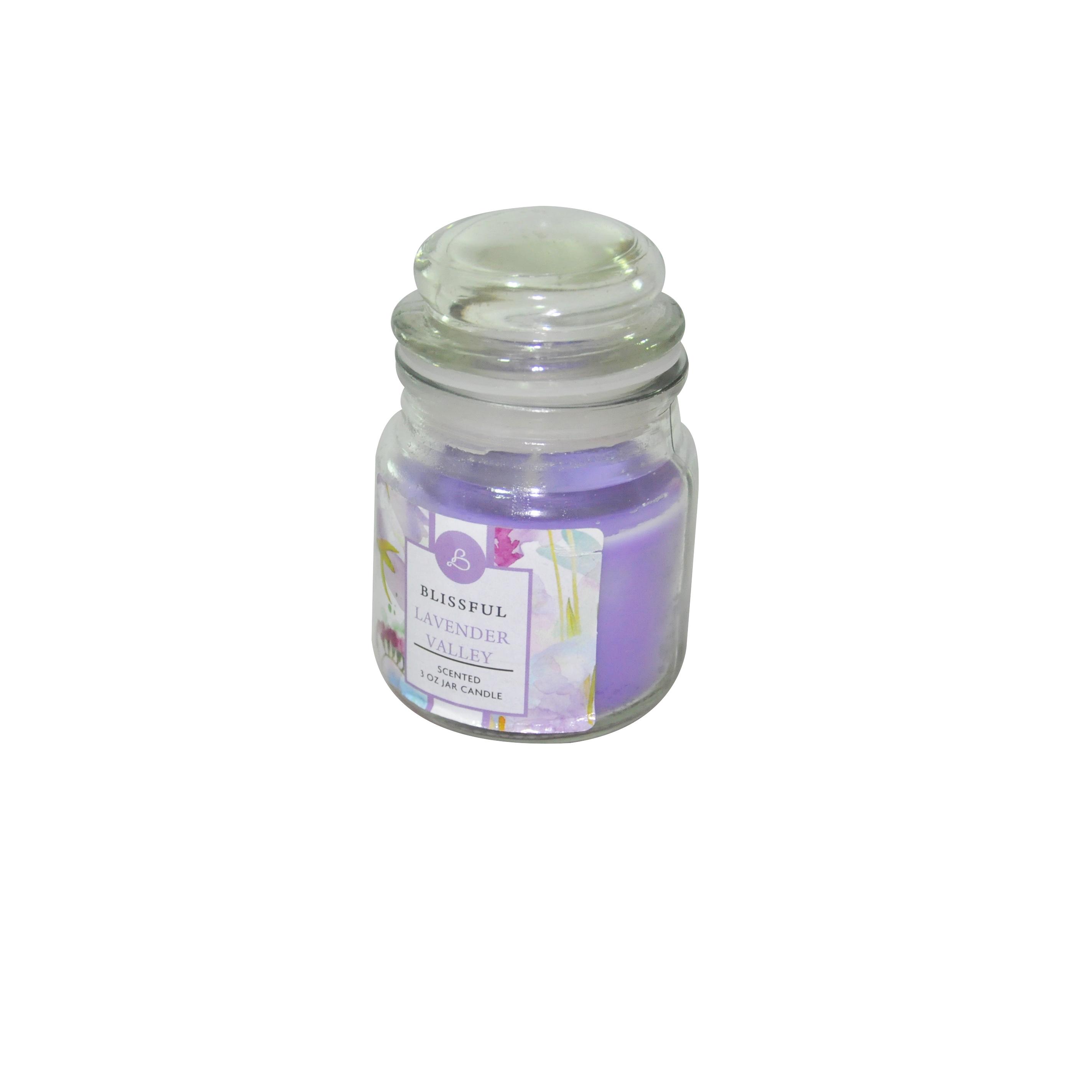 Bougie Bocal 3oz Lavande 5,6 Cmx8,5 Cm 20 Hrs