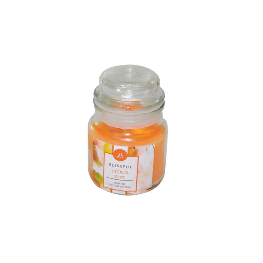 Bougie Bocal 3oz Orange