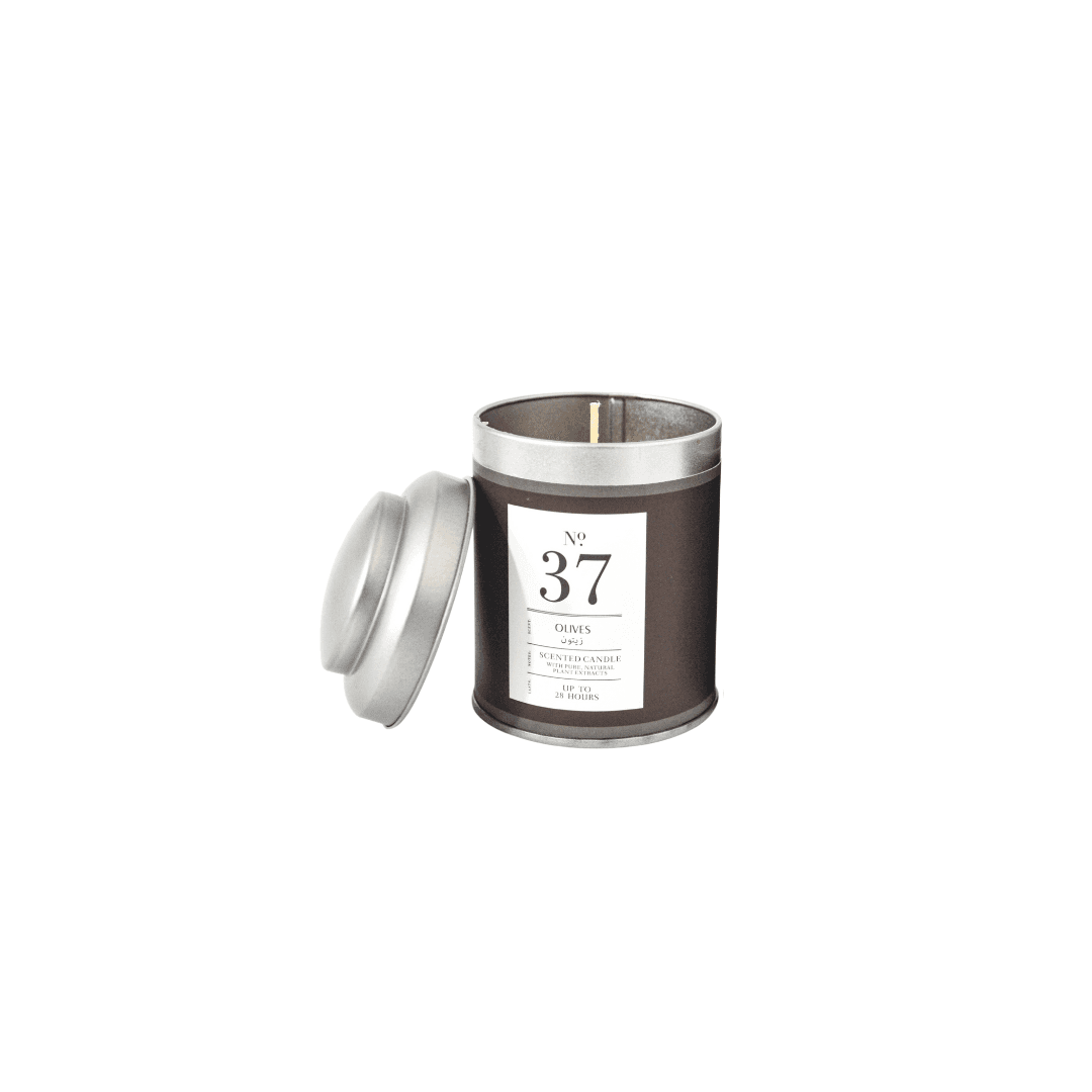 Bougie Olives Pot 6,5x9 Cm 125g Ref 219001-O