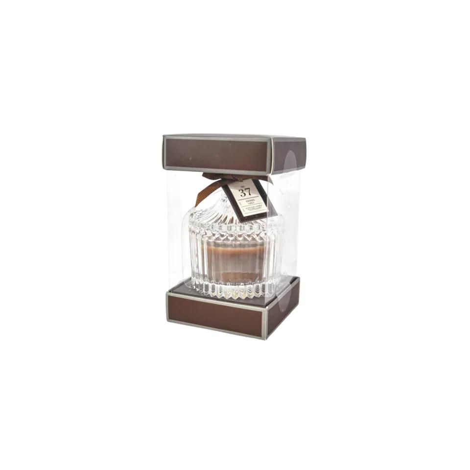Bougie Bonbonnière En Verre 7,6x7,6x13 Cm 40 G Ref 217800-O