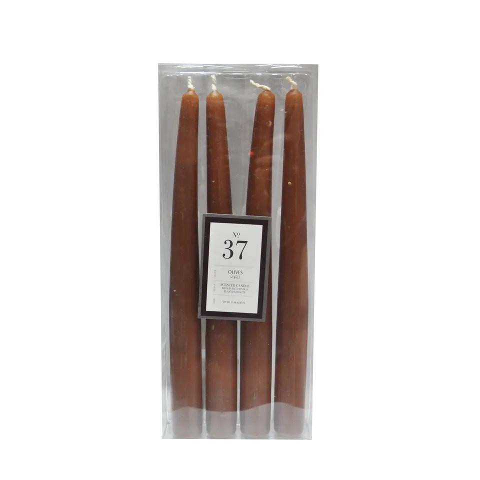Bougie4 Chandelle Yankie Olives   Ref  C010330028
