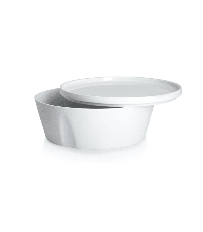 Bol Empiable Avec Assciette Couvercle 2.6 L /23.5x23.5x8h Ref 38251