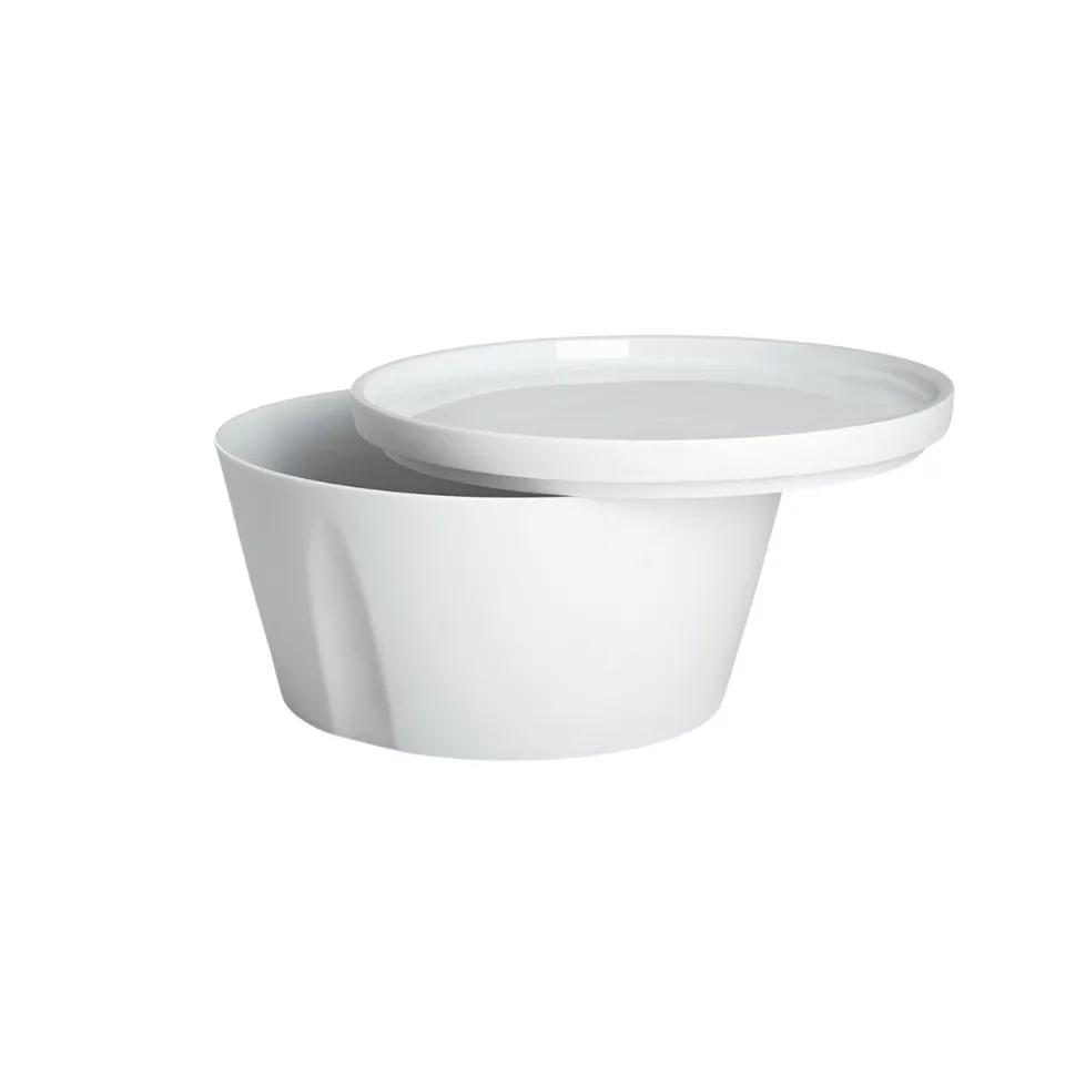 Bol Empiable Avec Assciette Couvercle 1.3 L /18x18x8.5h Ref 90402