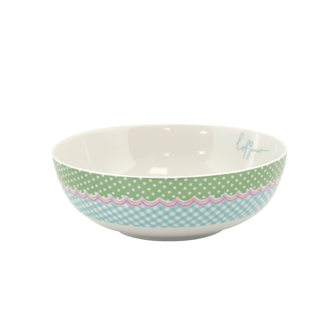 Saladier Check  Fleur 23  Ref 171235