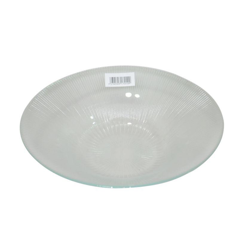 Saladier En Verre Cristalise D 30 Cm Ref 3y30039
