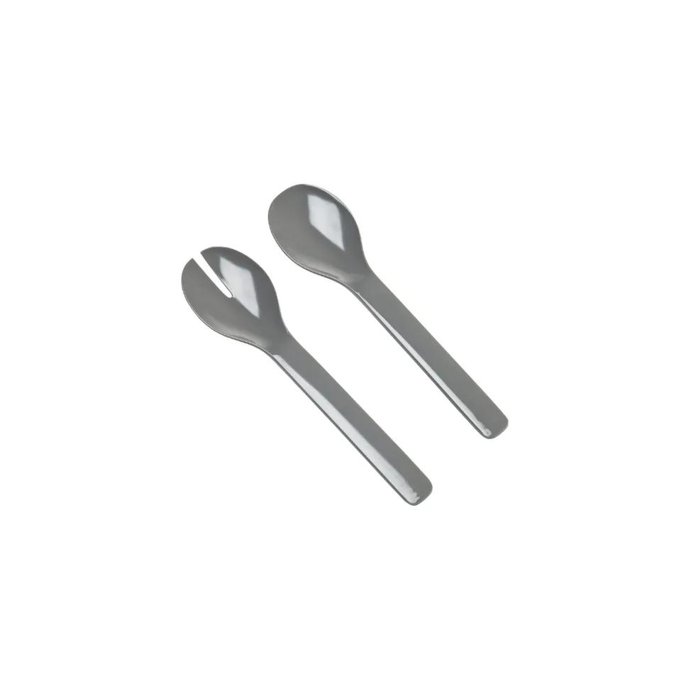 Pince A Salade  2 Pcs En Melamine Gris L 27.5cm Ref 322164 Promo Fin17