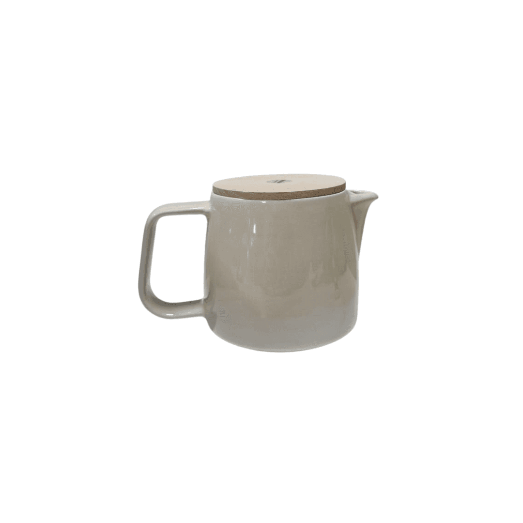 Degrenn Théière Porcelaine Blanche 1400 Ml Ref 62803