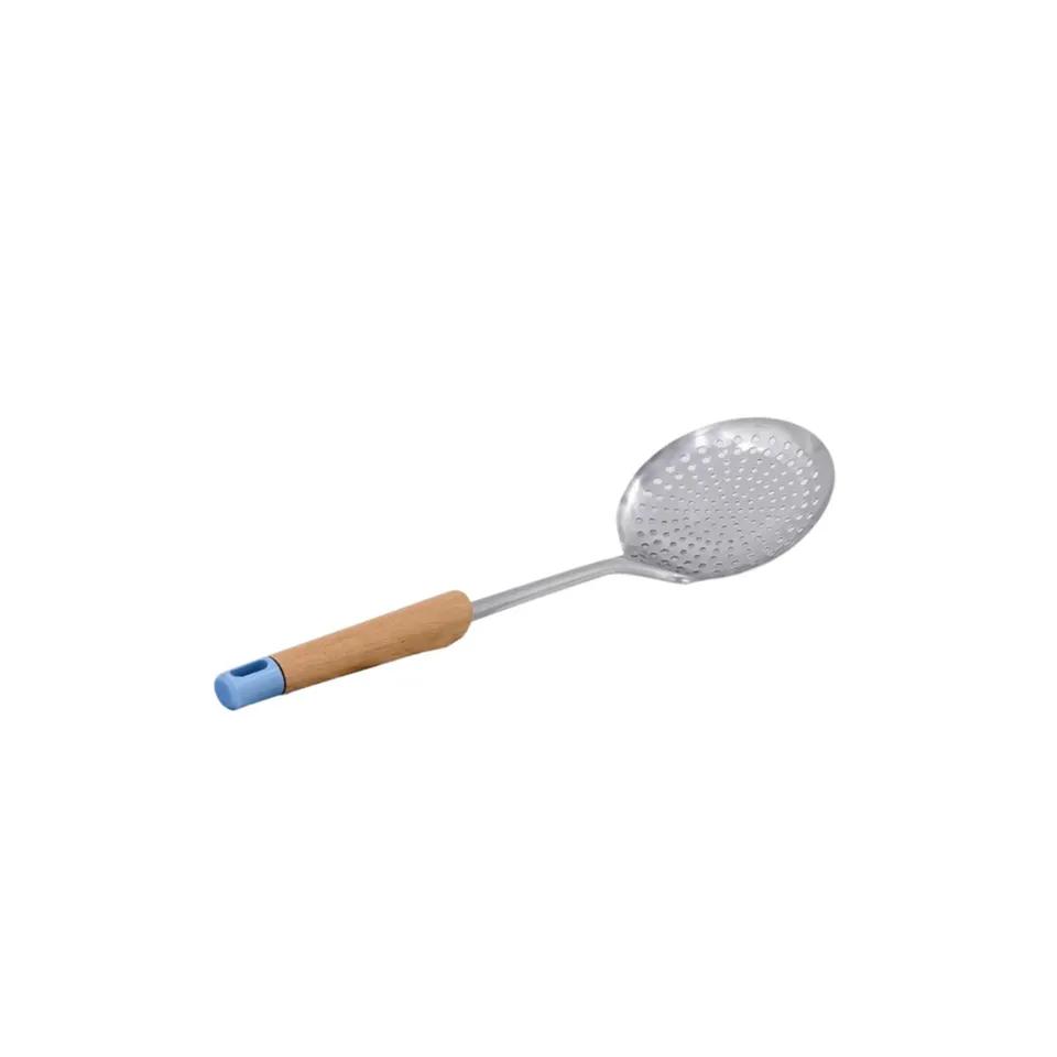 Ecumoir  Manche Inox   Bambou  Marina Sk-3617ww