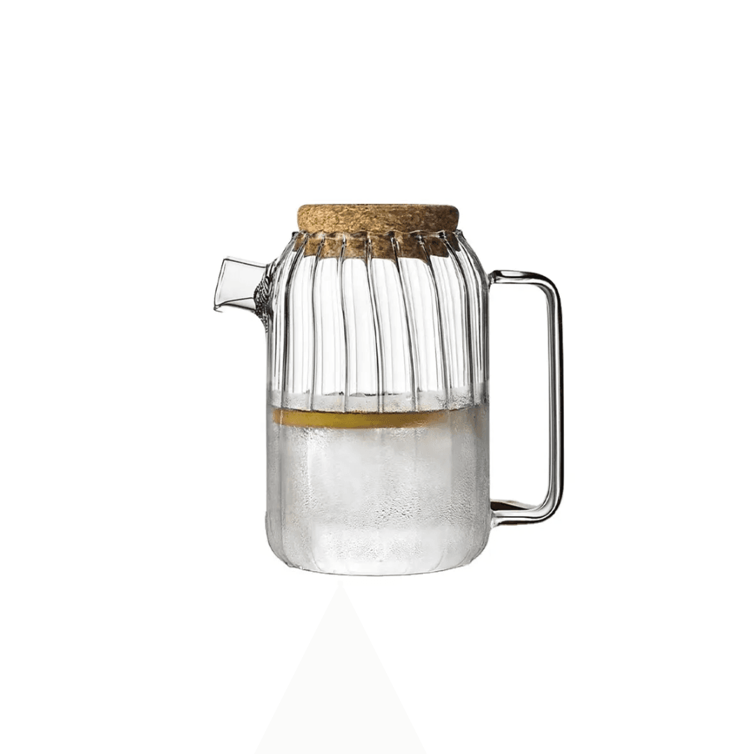 Théière En Verre Gf Couvercle Bambou