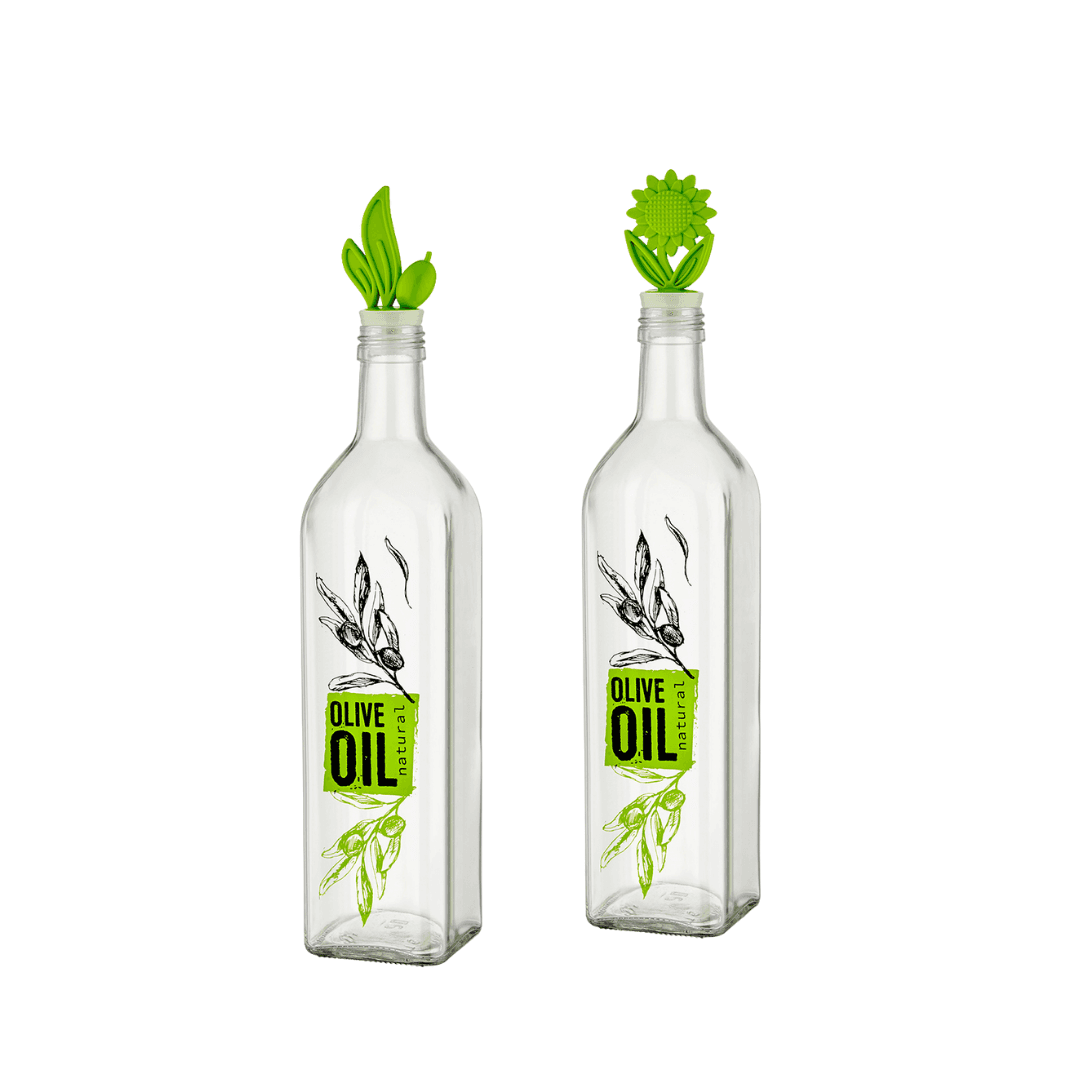 Huilliere 500 Cc En Verre Ref C-00207