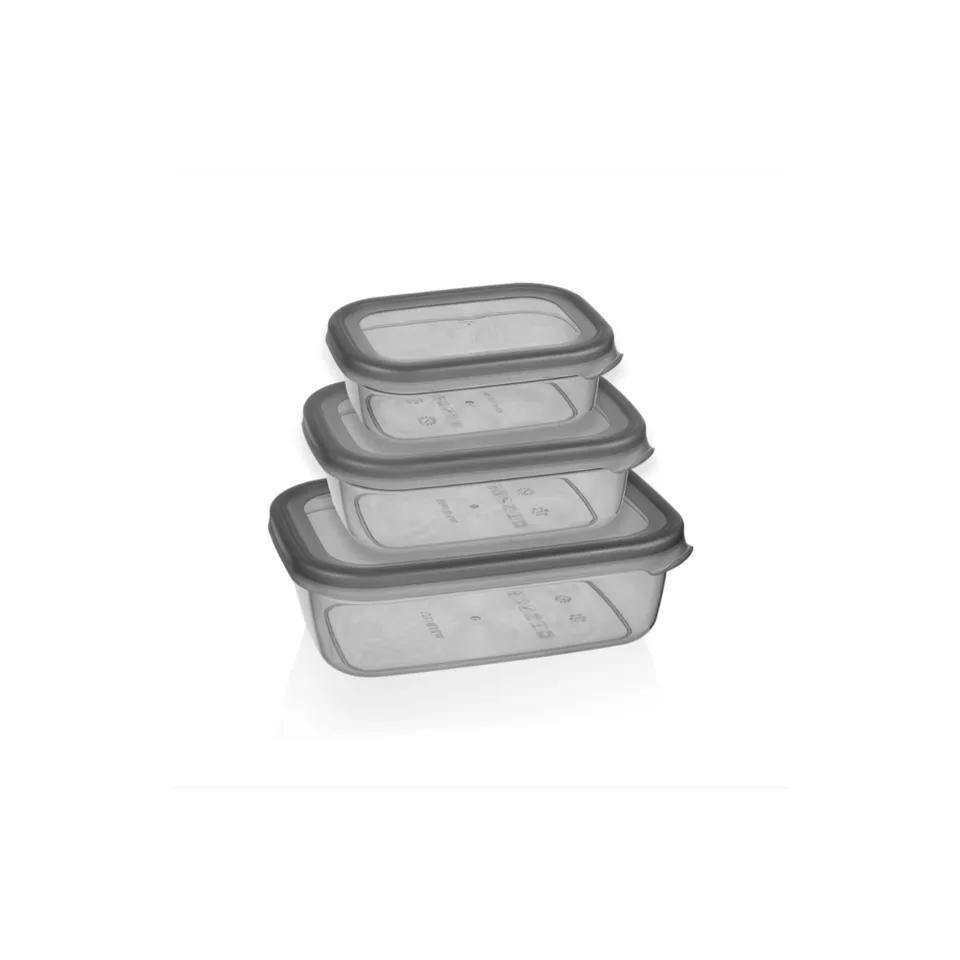 Set  3 Boites Plastique  Ref Bsf-00843