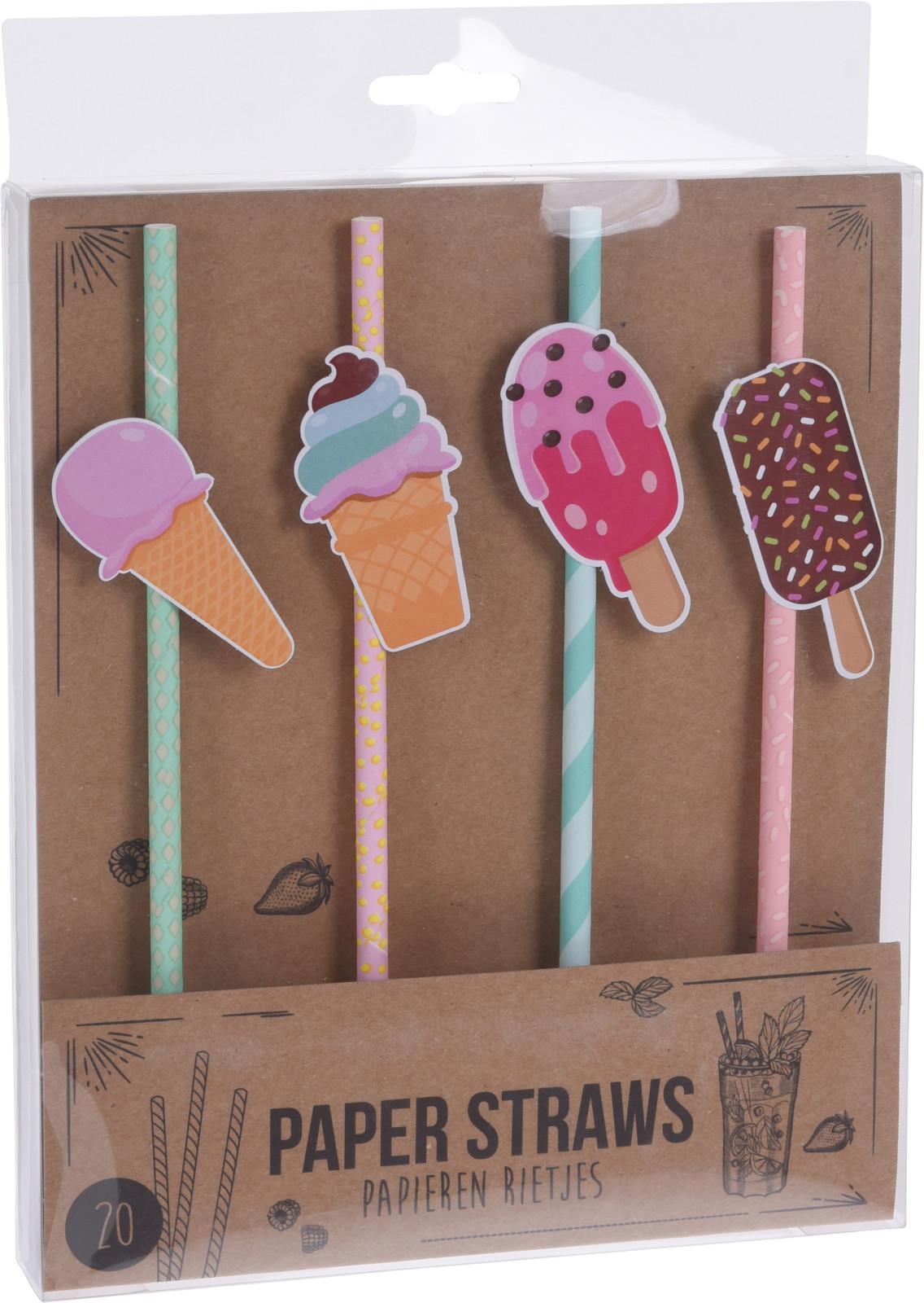 Paille Papier 20pcs Ref Rt1400000