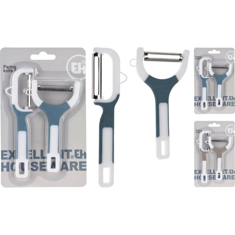 Set 2  Éplucheurs Légume    Ref 101000490