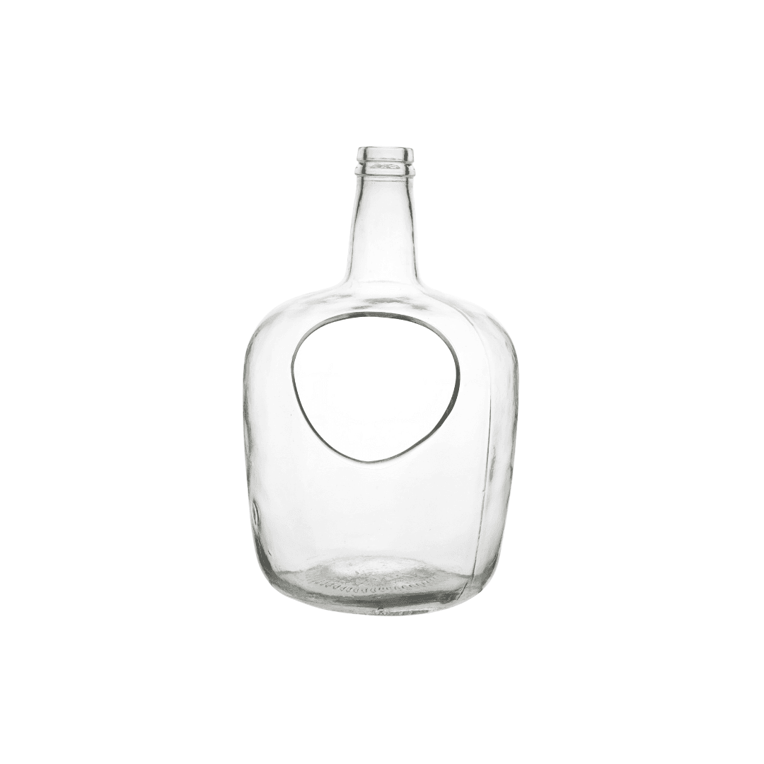 Vase Terrarium Transparent En Verre  37x22x22 Cm Gf