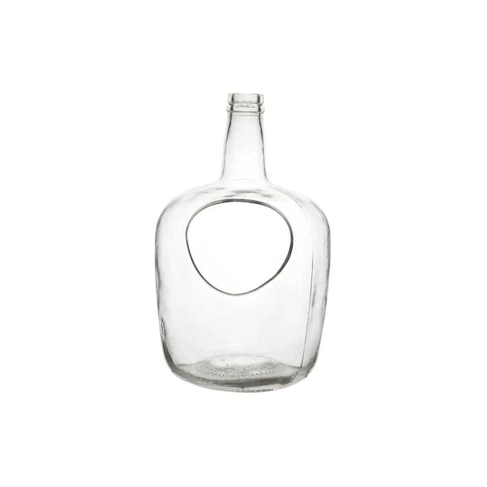 Vase Terrarium Transparent En Verre  37x22x22 Cm Gf