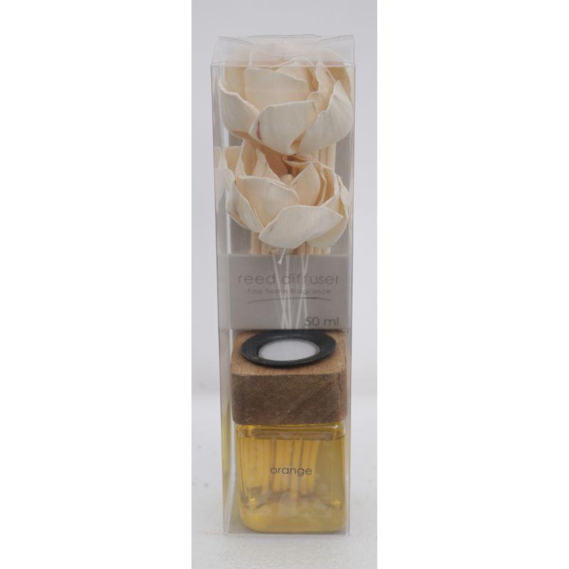 Diffuseur Aromatise 4,5x4,5x17 Cm Budi Rose -Orange Ref Dl136011