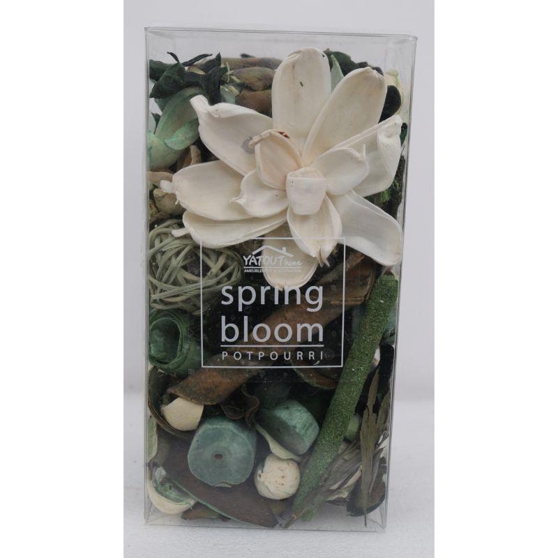 Boitier Pot Pourri Galileo+Exotic Jasmin Vert10x10x20 200g Db302001