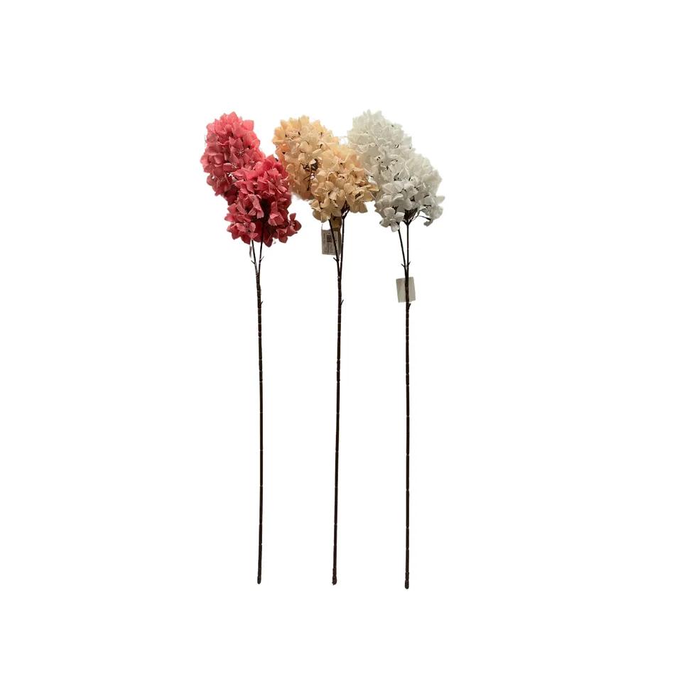 Fleur Artificielle Hortensia  90cm 2 Branches