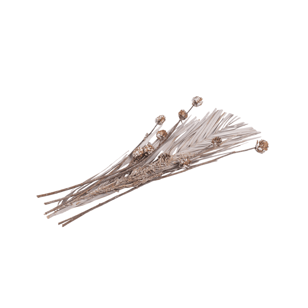 Bouquet Fleur Slim 60 Cm Blanc Ref Dg123001