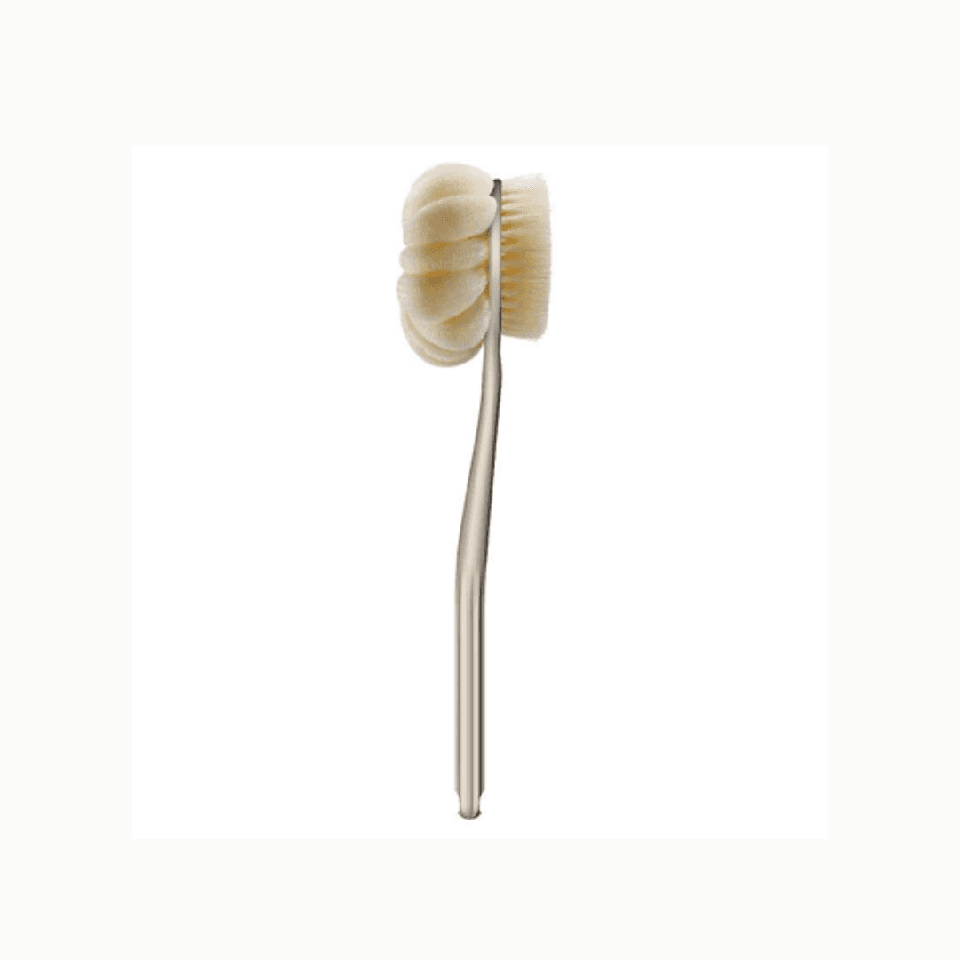 Brosse De Bain Filet Double Face  Beige Manch Long  Ref